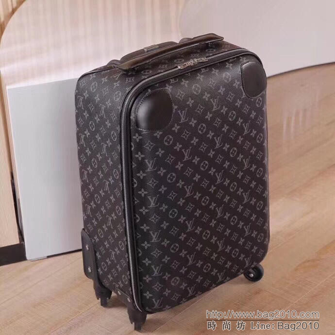 路易威登LV 20寸登機箱 超耐磨損萬向輪 加厚全鋁合金 經典百搭款拉箱  xbt1095